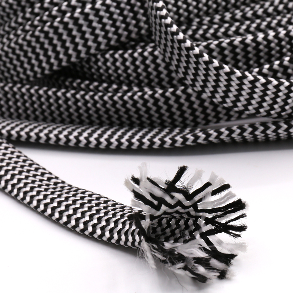 10M Cotton Braided Cable Sleeve - 7-12MM Diameter - Wire Protection Tubing