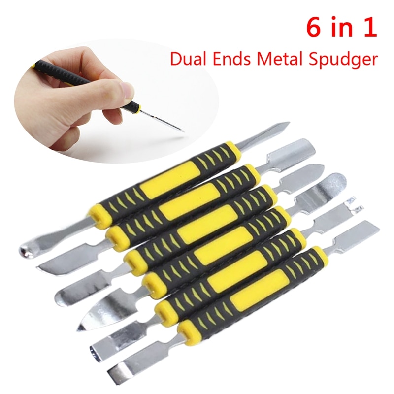 Dual Enden Metall Spudger 6Stck Hand Werkzeug einstellen für iPhone iPad Tablette praktisch Neugierigen Öffnung Reparatur Werkzeug Brecheisen zerlegen