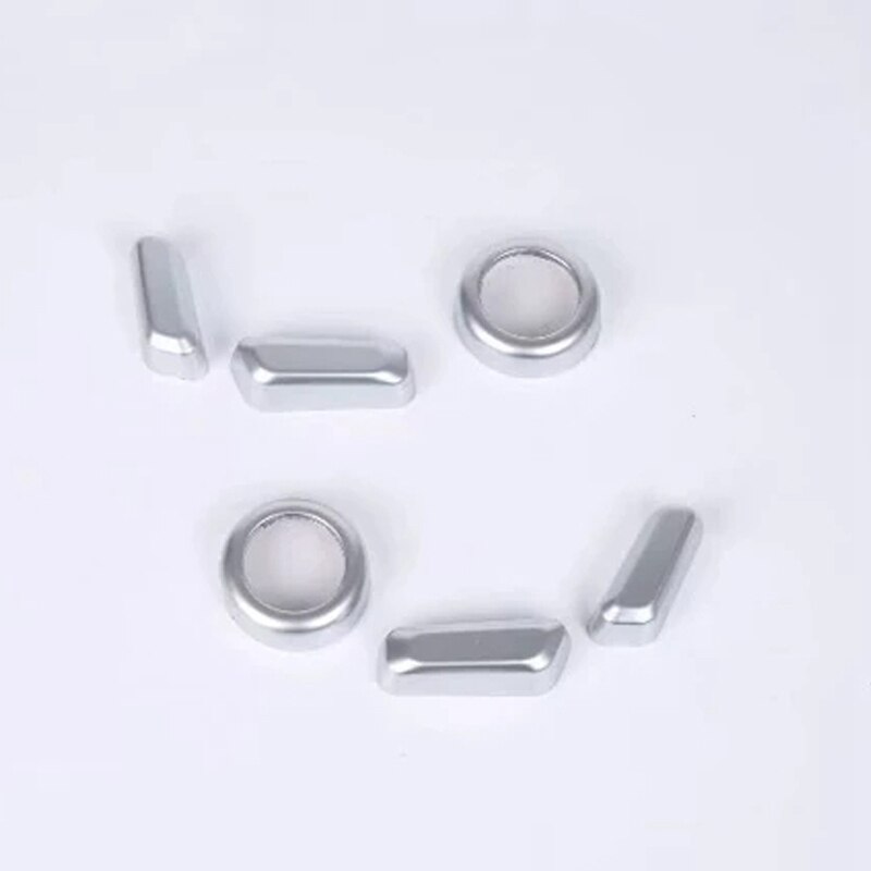 6 sztuk akcesoria Abs wnętrza samochodu regulacja siedziska osłona przycisku dla Volvo Xc60 2018-2019/Xc90 2015-2018