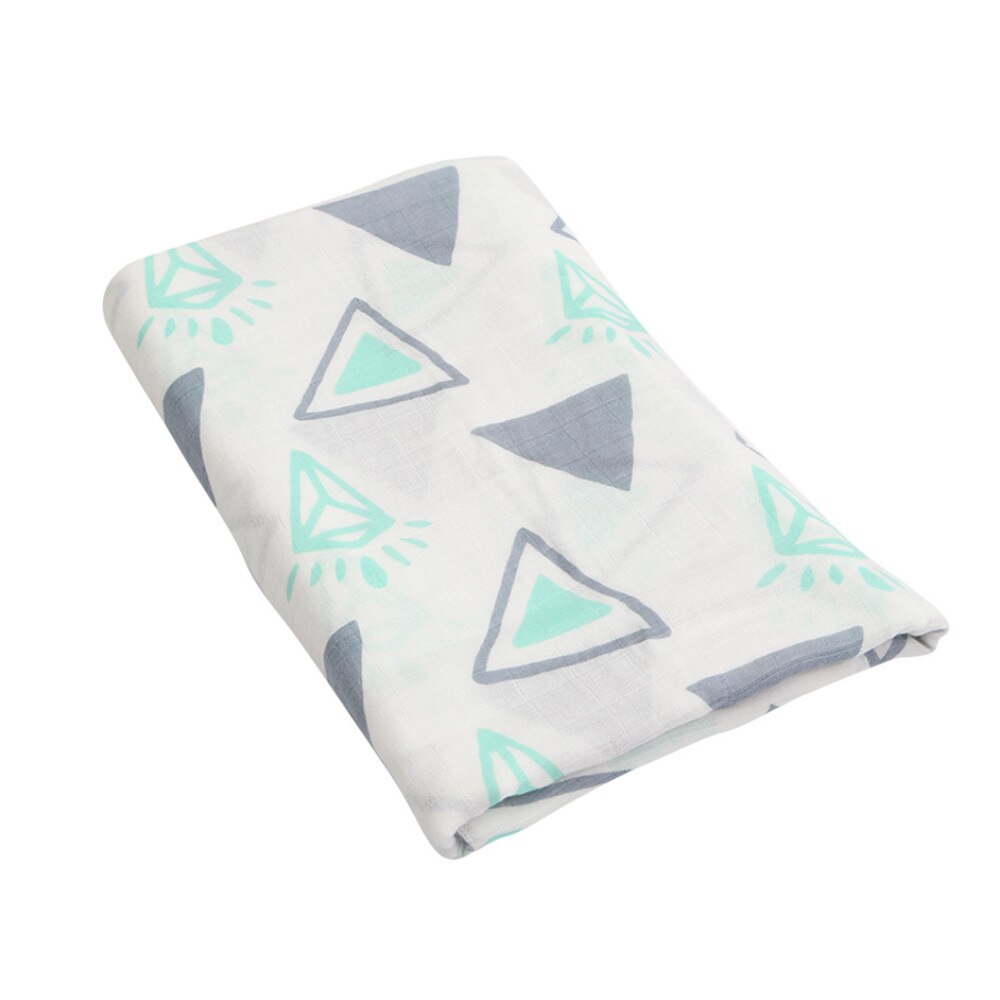 Baby bomull filt muslin swaddle filt badhandduk bomull filt spädbarn wrap baby höst vinter 120*120cm