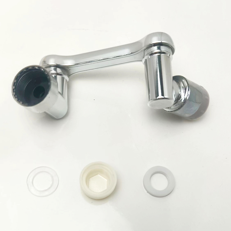 ABS Universal Rotation Extender Faucet Aerator Splash Filter Kitchen Washbasin Faucets Bubbler Nozzle Two Modes for Water Outlet: Default Title