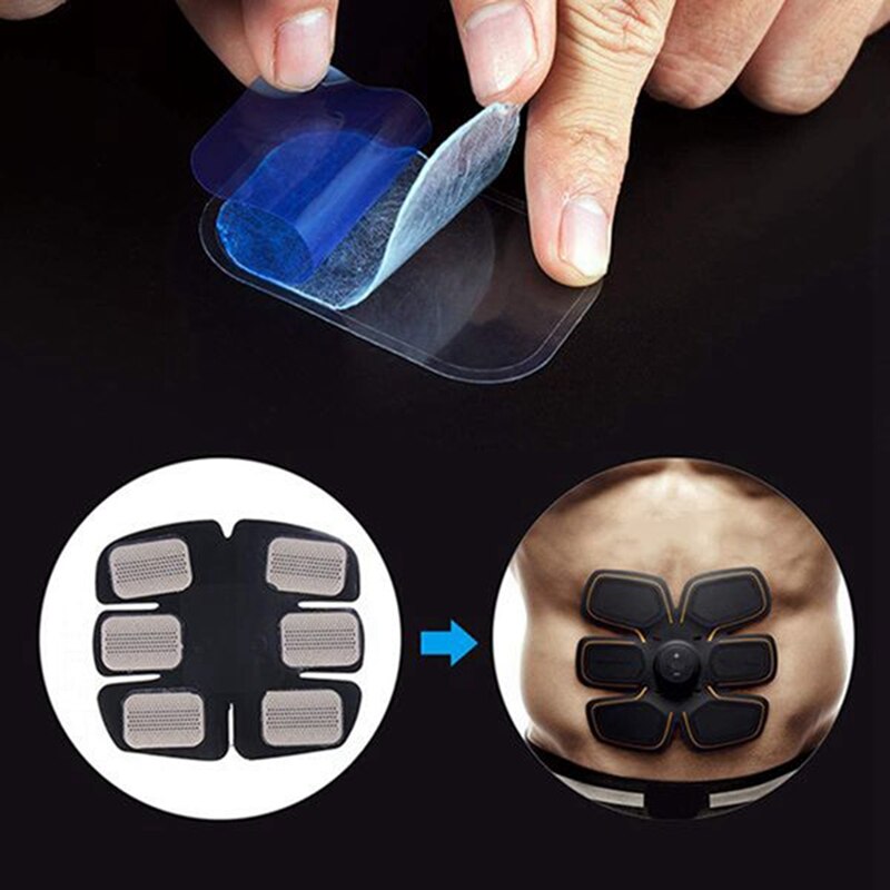 Abs Stimulator Gel Pad Gel Papier, ems Muskel Trainer Abinal Muskel