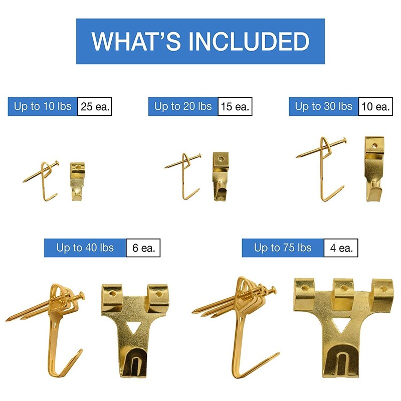 Picture Hangers,Painting Hanging Kit Picture Suspension Kit 220 Pieces