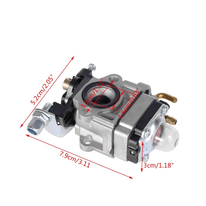 Karburator 10mm carb m/ pakning til echo srm 260s Grandado