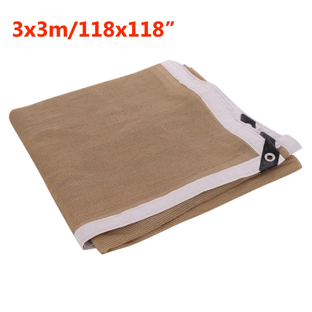 Zonnezeil Schaduwdoek 1 x 2.2 m 100% Polyester 98% Uv-bescherming Zeilen Zonneschermen met Gratis Touwen voor Tuin Balkon Terras Camping, Wit
