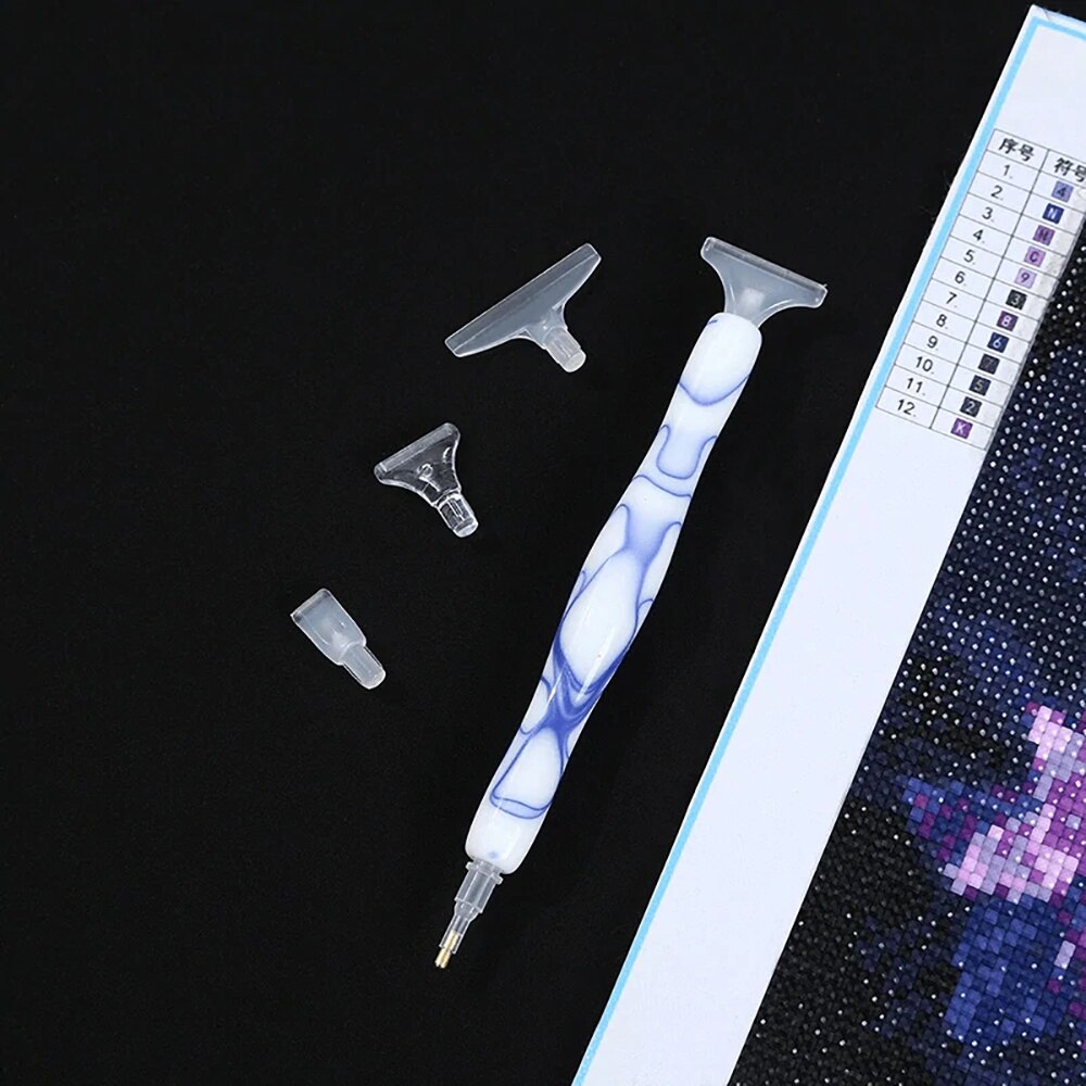 DIY 5D Diamond Painting Pen Kit Resin Diamond Art Pen Tools and Accessories Multifunctional Point Drill Tool Diamond Pen
