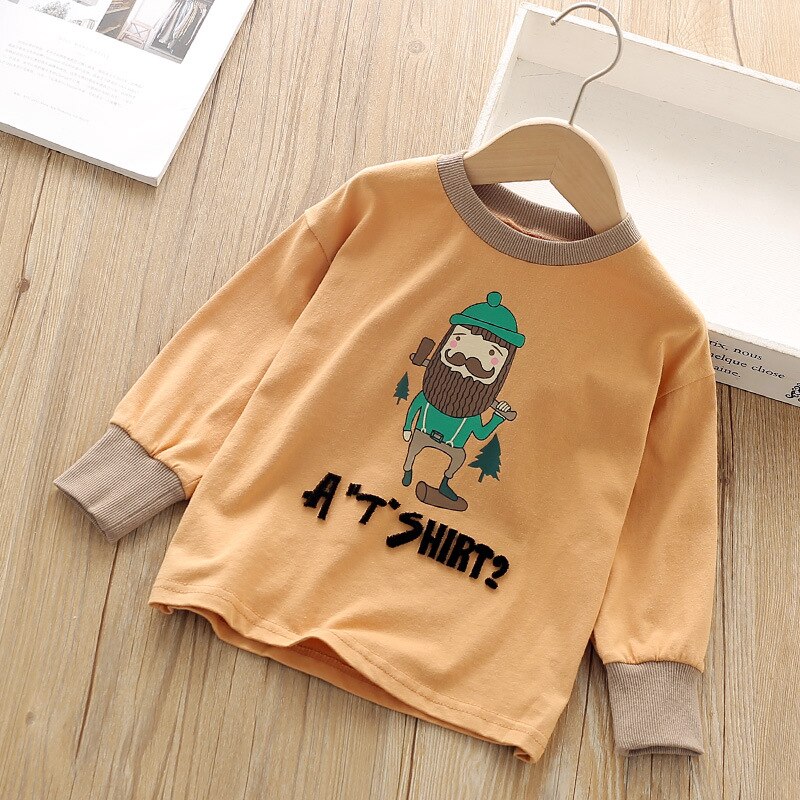Peuter babymeisjes mooie schattige kleding lange mouwen cartoon trui tops 4-8 jaar oude broek outfit herfst winter tops: 19102-2 / 5t