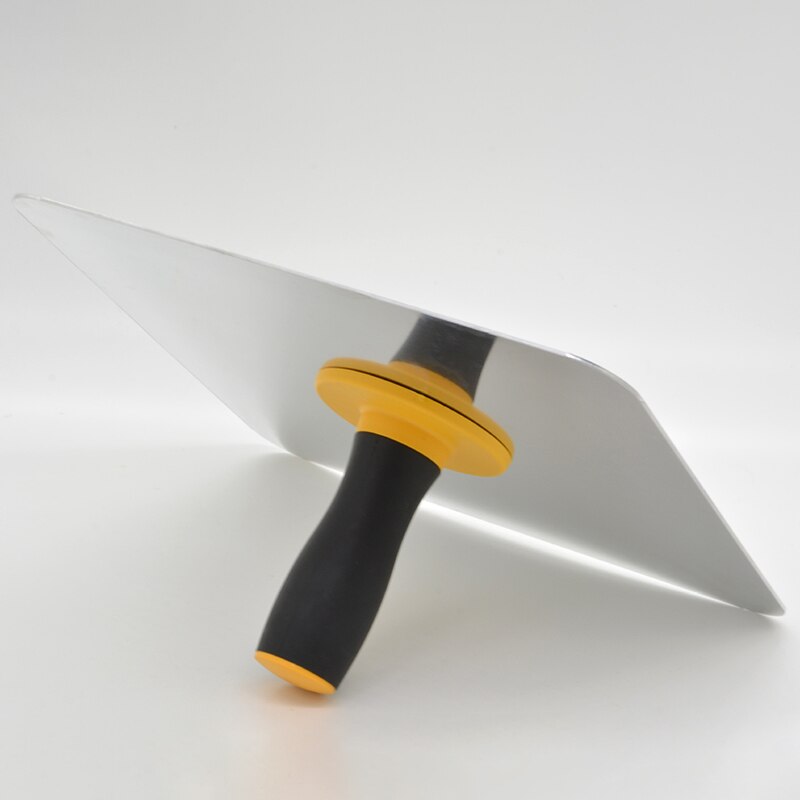 Soporte para tablero de mortero de llana de aluminio, herramienta de enlucido con mango