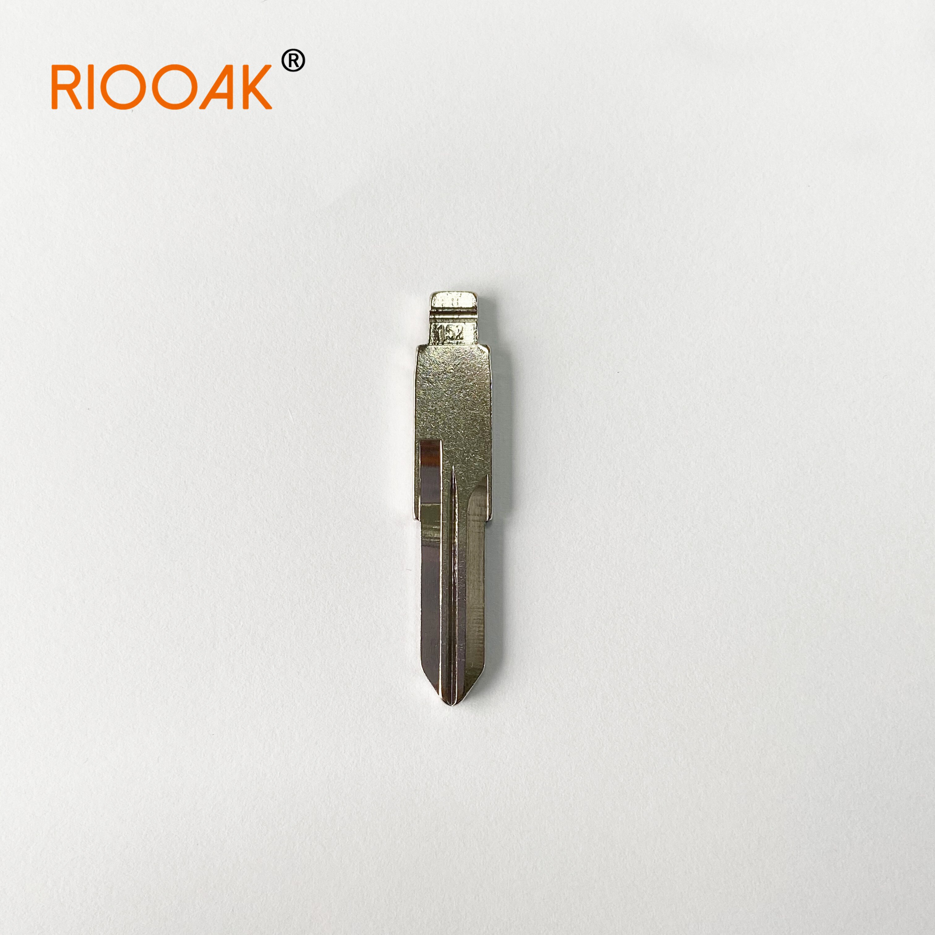 RIOOAK 10pcs Remote Key Blade KD VVDI Uncut Flip Blank LISHI VAC102 #152 For Renault Megan Dacia Clio Duster Replacement part