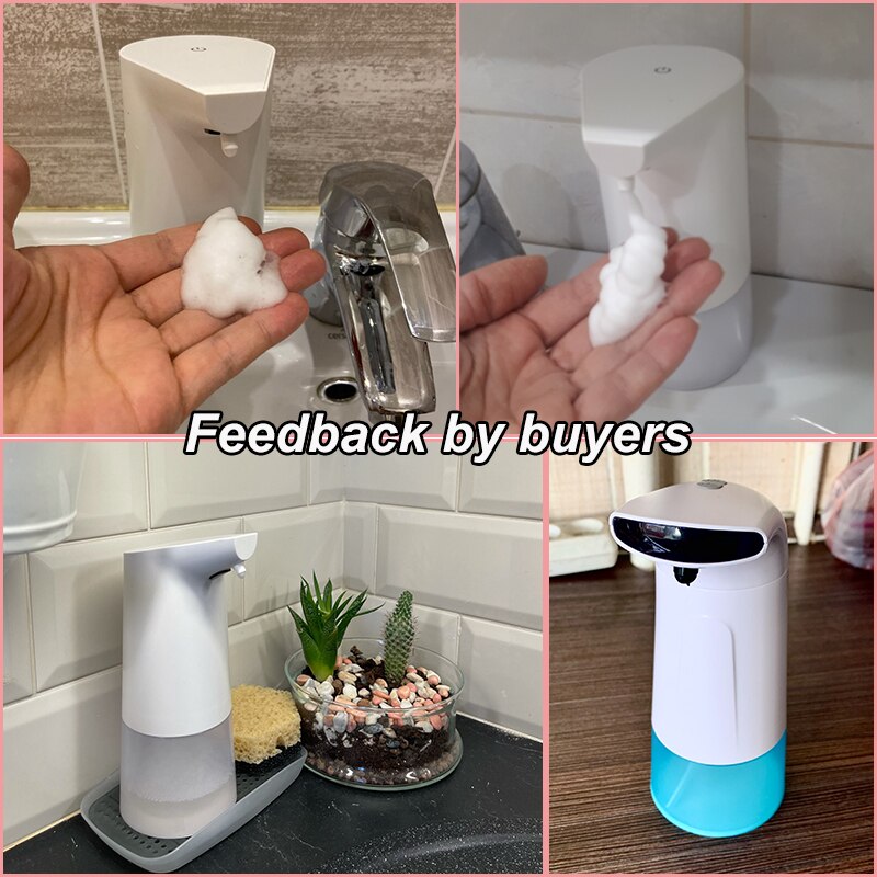 Automatische Foam Zeepdispenser Infrarood Sensing Zeepdispenser Automatische Inductie Zeepdispenser Voor Badkamer Keuken