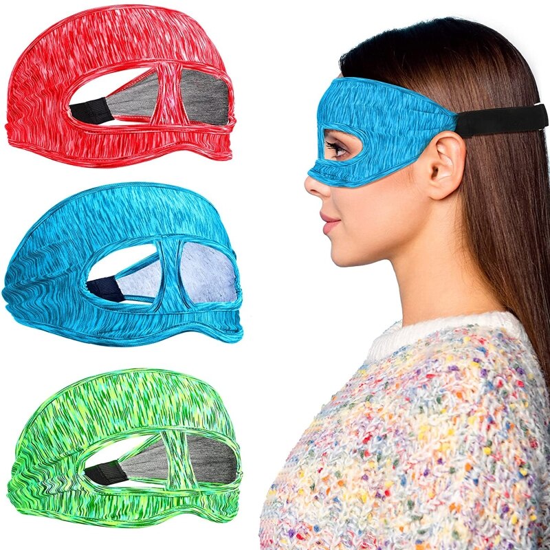 Vr-zubehör: augenmaskenbezug, atmungsaktives schweißband, verstellbare polsterung für virtual-reality-headsets (oculus quest).