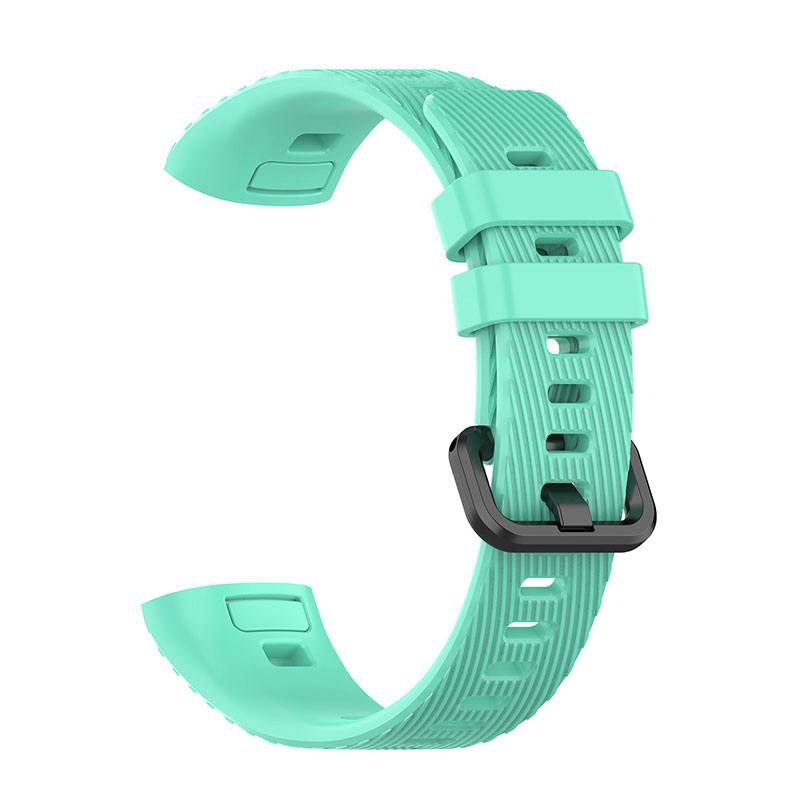 Pulsera deportiva de silicona para Huawei Band 3 y 4 Pro, Correa suave Original para Huawei Band 3 Pro: XXL / Verde