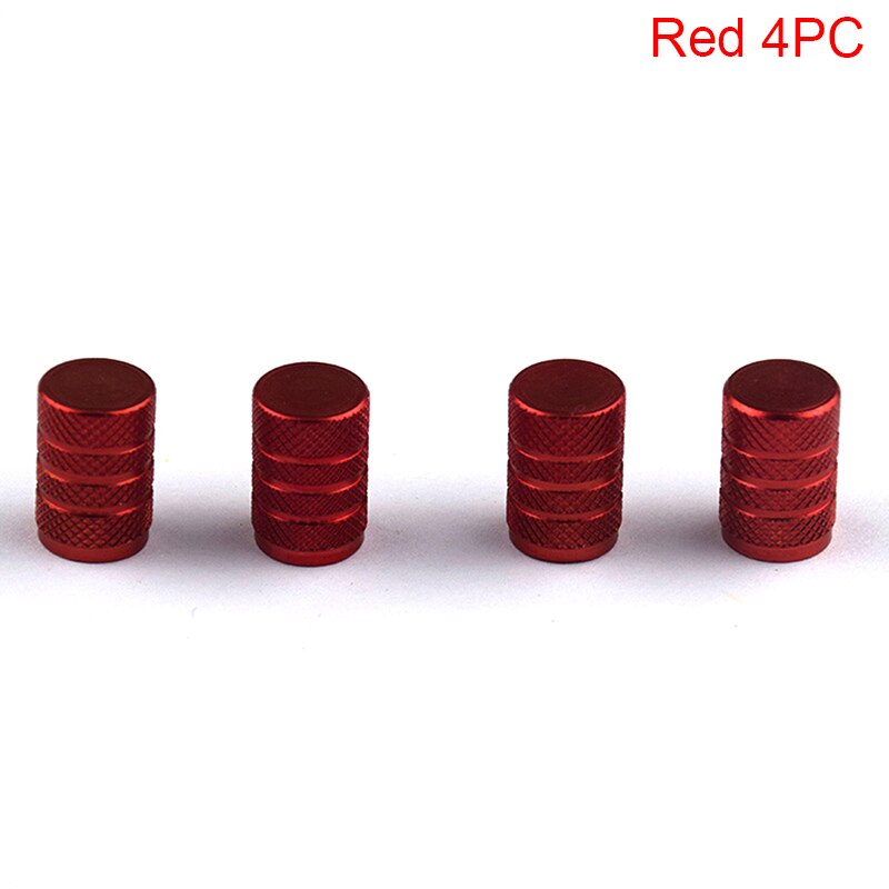 Valve Cap Bike Aluminium Alloy Valve For Bicycles Caps Tire Dust Cover: 2-RD