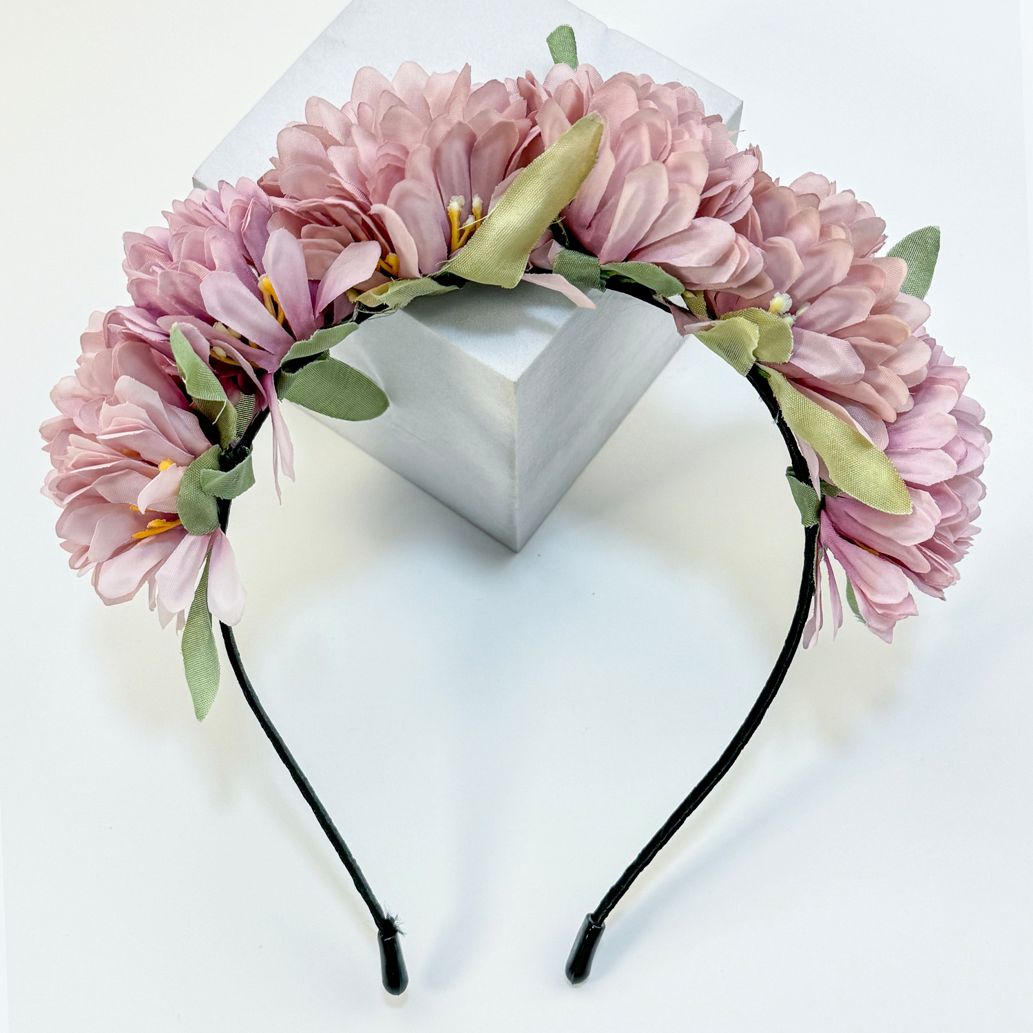 Diademas de flores para mujer y niña, tocado de boda, accesorios para el cabello para dama de honor nupcial, diademas florales para , 1 unidad