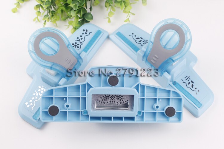 Grote Fancy Grens Embossing Punch Scrapbooking Handgemaakte Rand Apparaat Diy Papier Cutter Craft Perforadora De Papel