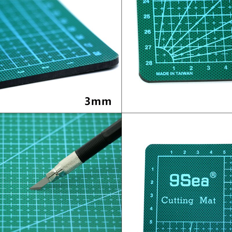 A3 a4 a5 pvc skæremåtter patchwork pad dobbeltsidet papir cutter diy værktøjer selvhelende skærebræt kontor skoleartikler