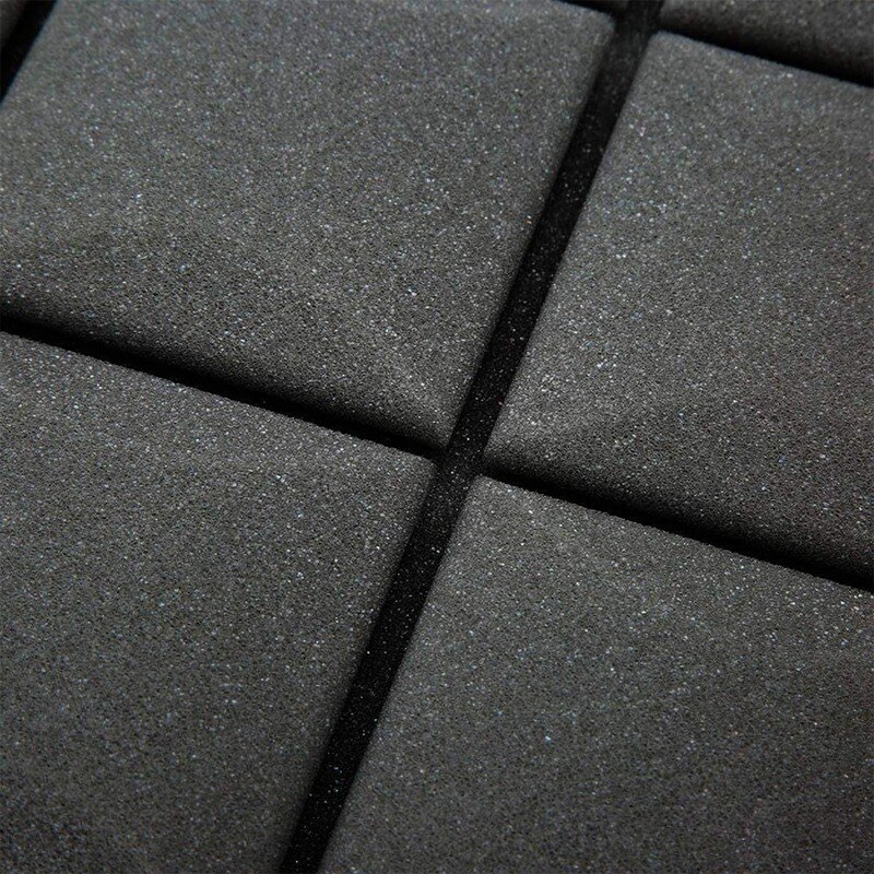Tablero de aislamiento acústico de espuma de estudio de grabación, 6 uds. Paneles acústicos de alta densidad de espuma de algodón absorbente de sonido de setas