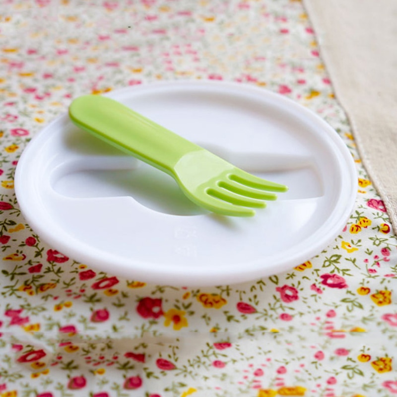 Cute animal lunch box Japanese double-layer round Mini lunch box Children's lunch box Box