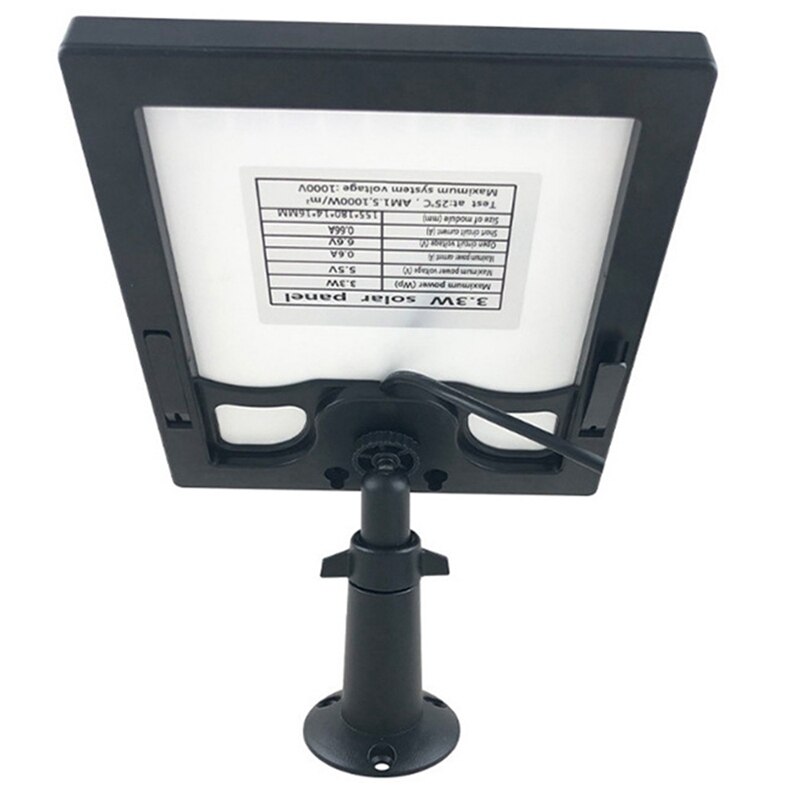 3.3W Solar Photovoltaic Panel Outdoor Rechargeable Solar Panel Outdoor Camera Rechargeable Solar Panel