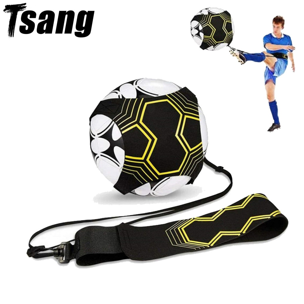 Sport og underholdning fotballtreningsbelte sportsassistanse justerbar fotballtrener elastisk belte fotballtrening