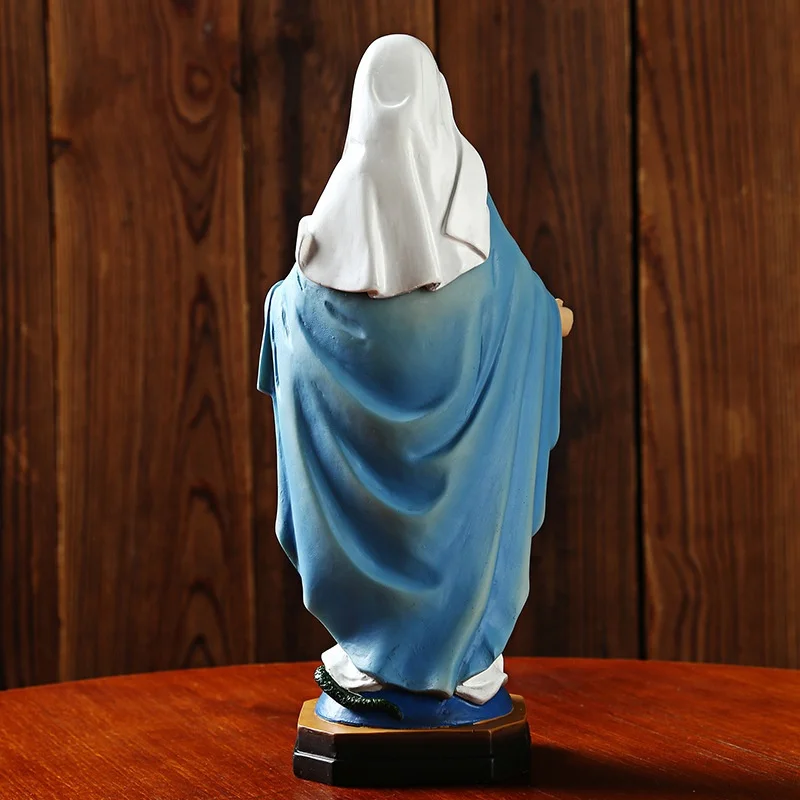 Katholieke Onze Dame Jezus Standbeeld Religieuze Kerkbenodigdheden Religieuze Harsen Handwerk Huisdecoratie