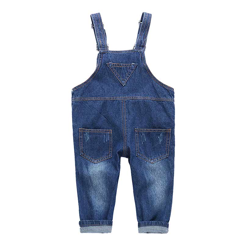 Frühling Herbst freundlicher Overall Mädchen Jungen Denim Jeans Tasche Gesamt Lätzchen Hosen freundlicher Baby Gesamt Z119 NSV775