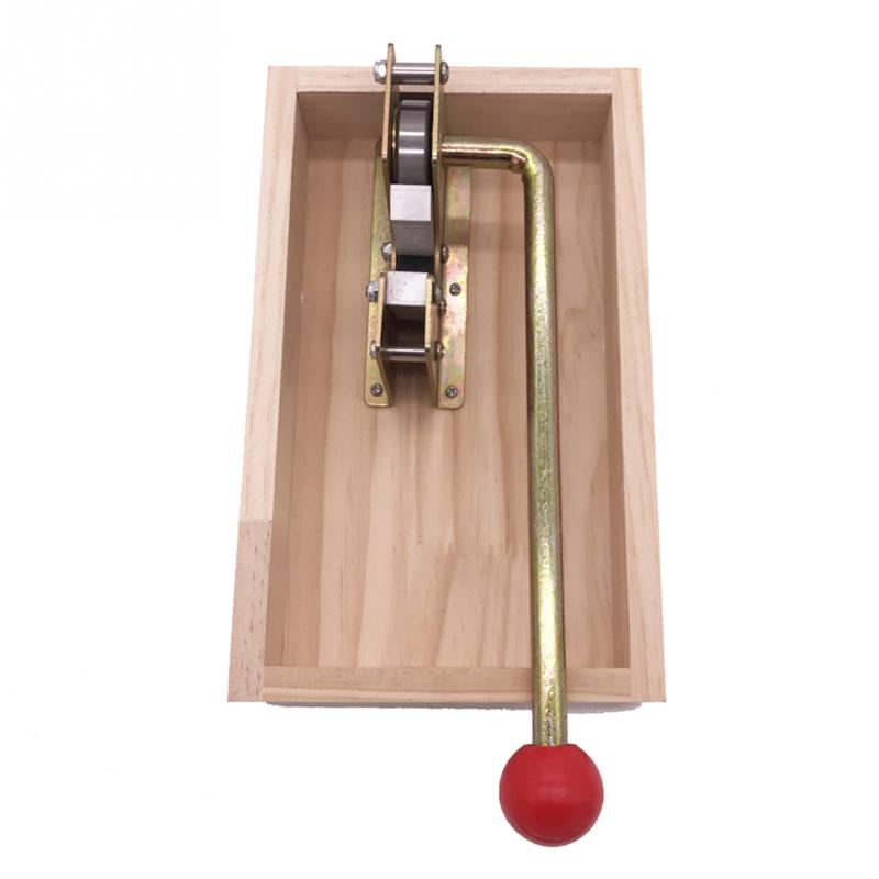 Pinza per noci di schiaccianoci di Macadamia noci macchina per sbucciare l'apri di Macadamia resistente con manico antiruggine per mandorle di nocciole