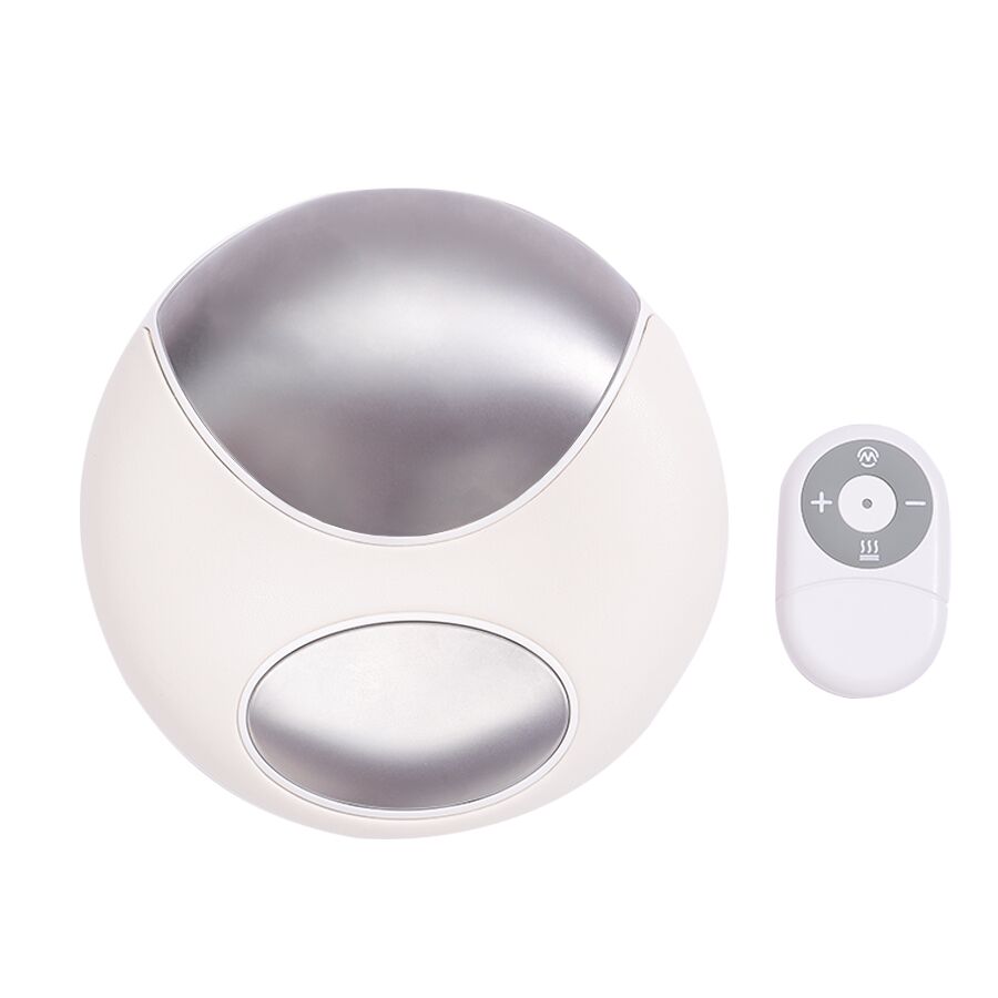 Smart Electric Hand Massage Device Heat Palm Finger Massager Magnetic Therapy Pulse Pain Relief Tool Health Care Relaxation: White