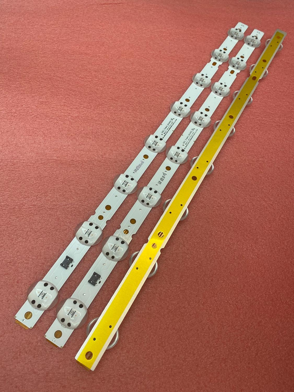 3 stk/parti ledet bar til  lg 55 uk 6450 55 uk 6360 psf 55 uk 6360 55 uk 6470 plc 55 uk 6200 pue 55 uk 6300 ssc_trefork _55 uk 63_ s svl 550 som 48 på 5
