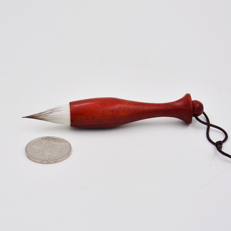 Ancient Chinese Calligraphy Brush Pen Luxurious Rabbit Hair Chicken Spacing Pen Copy Scriptures Chinese Writing Painting Brushes