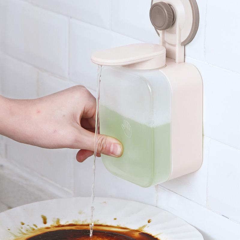 Konesky Kitchen Soap Dispenser Wall Hand Liquid Soap Dispenser For Bathroom Washroom Dispenser For Liquid Soap 1pcs