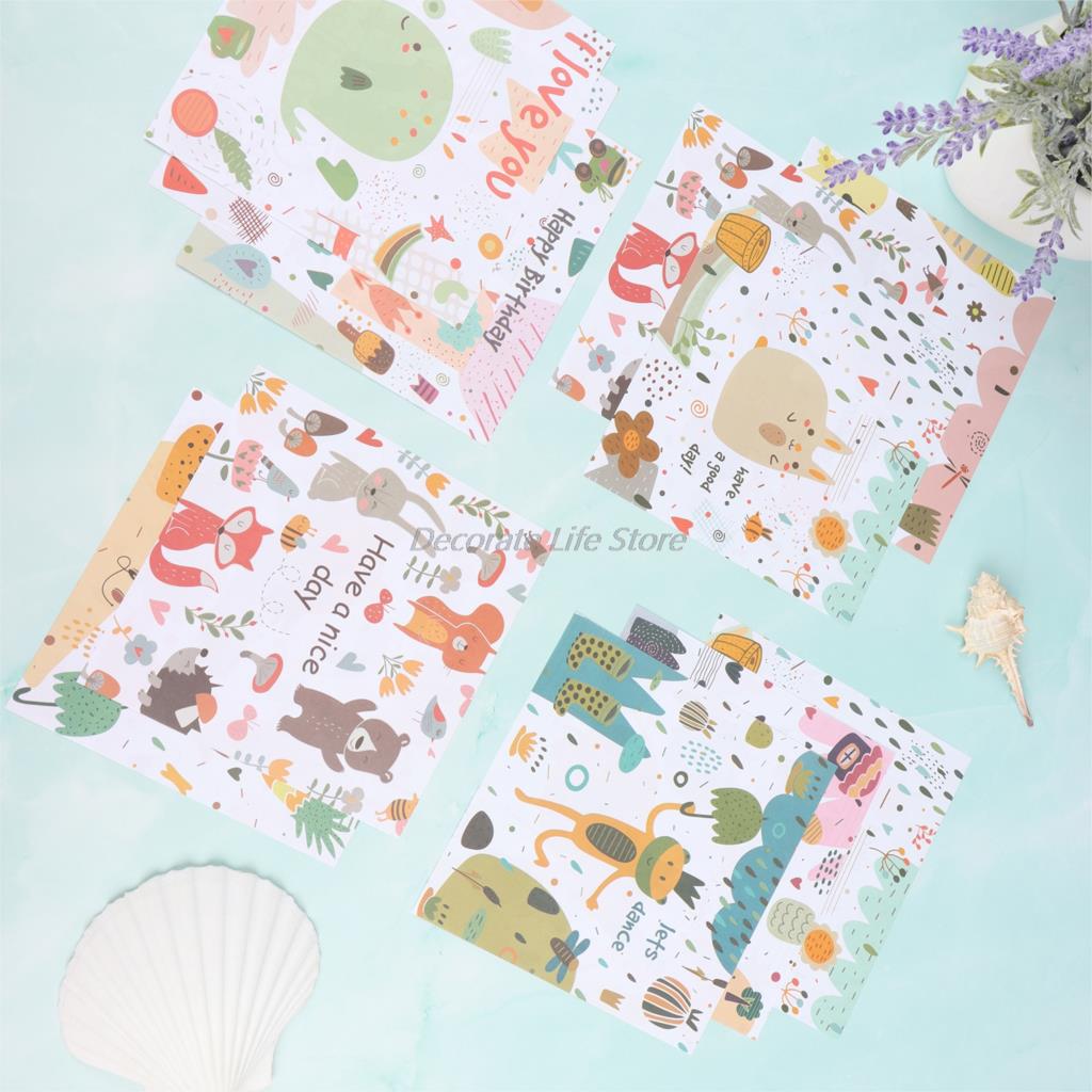 Scrapbook Papers Decorative Papers Double-Sided Patterns Printing Decorative Pap