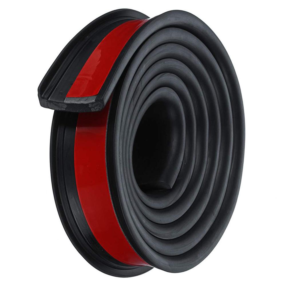 1.5 mx 3.8cm/5.5cm universell gummi bil hjulbue beskyttelseslister anti-kollisjon skjerming bil hjul beskyttelse hjul klistremerke