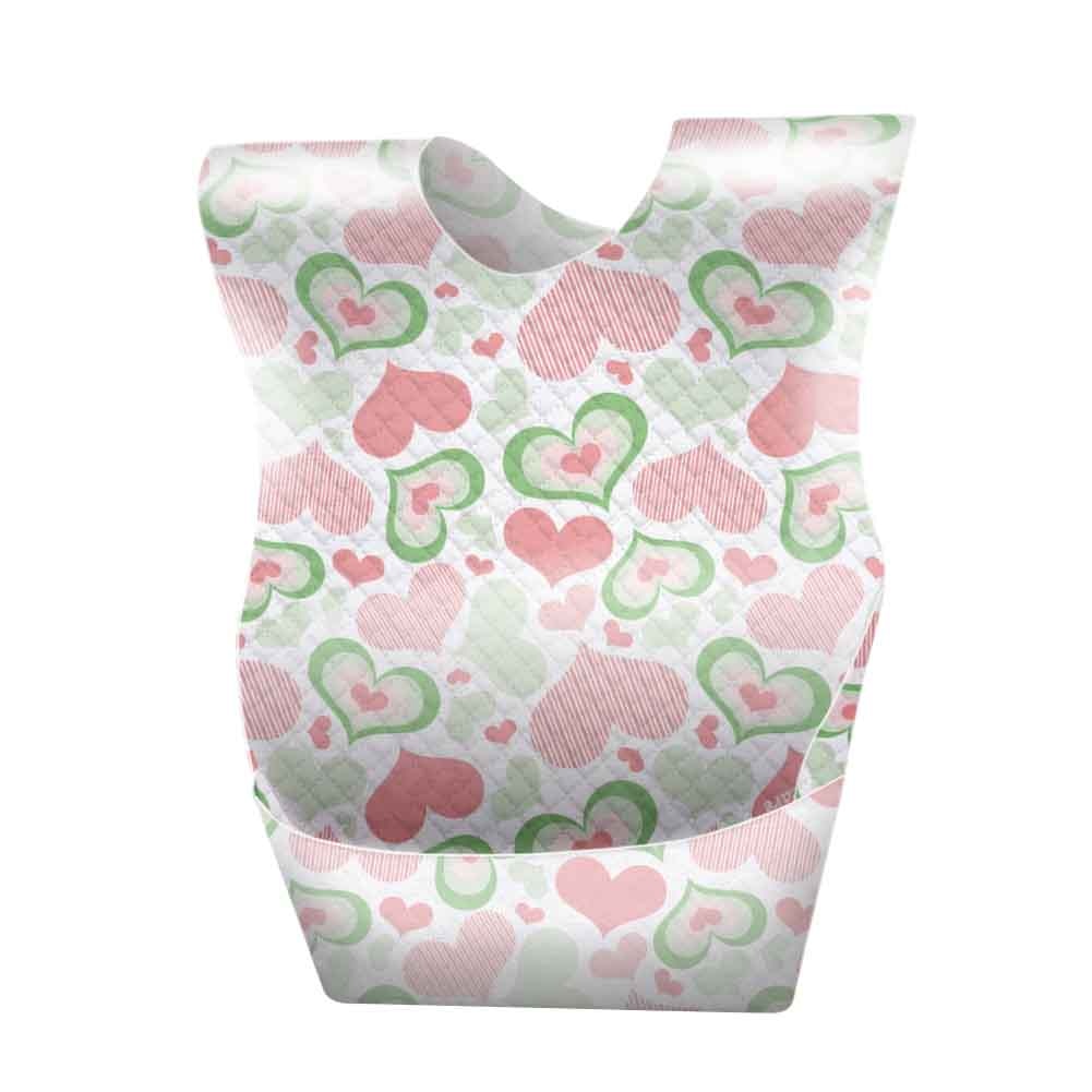 10 stuks zachte voedende niet-geweven stof schattige waterdichte speeksel schort wegwerp baby slabbetje verstelbare band comfortabele peuter