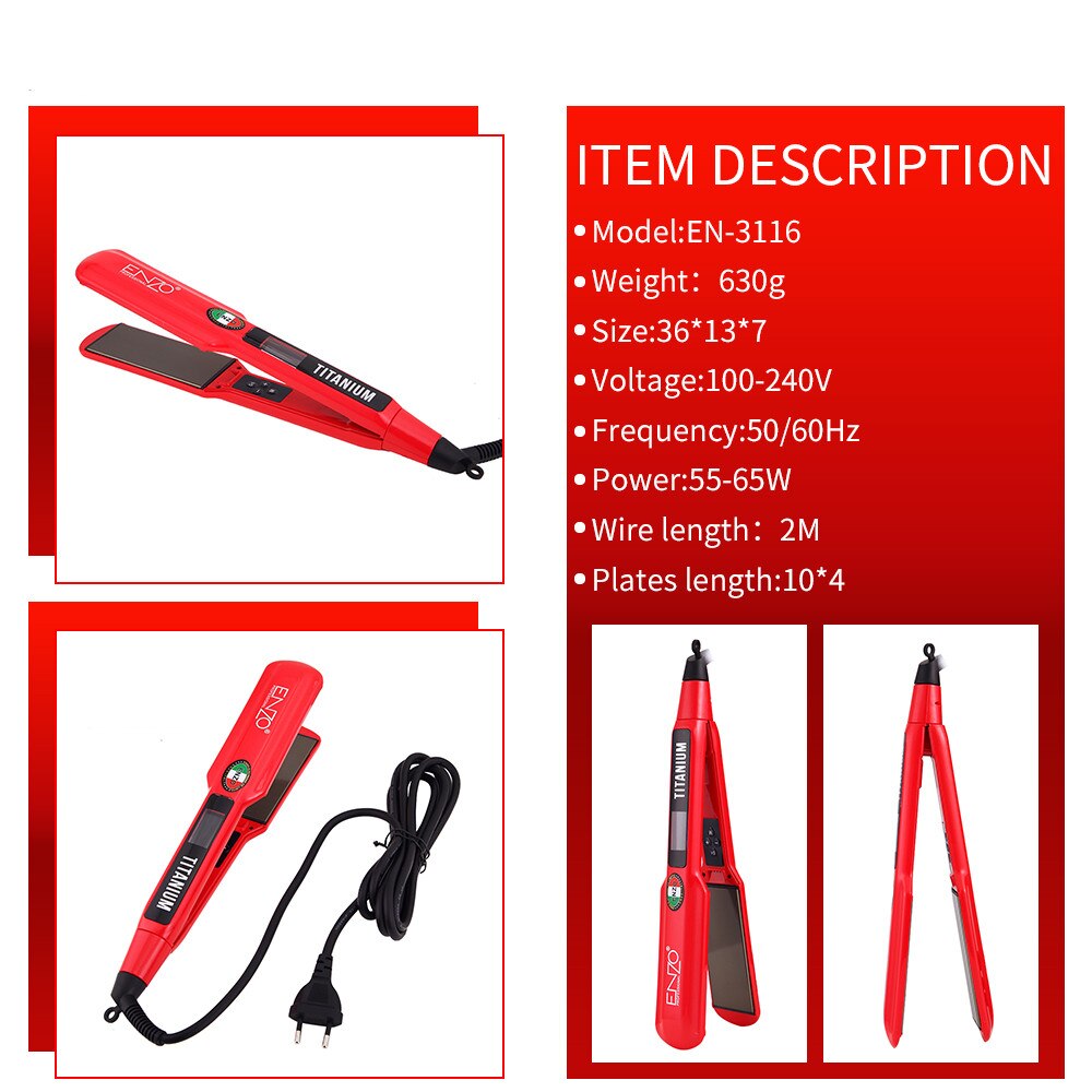 WEIDZ – fer à friser pour cheveux, 2 pouces, plat, lisseur, Styler , lissage, multi-styler