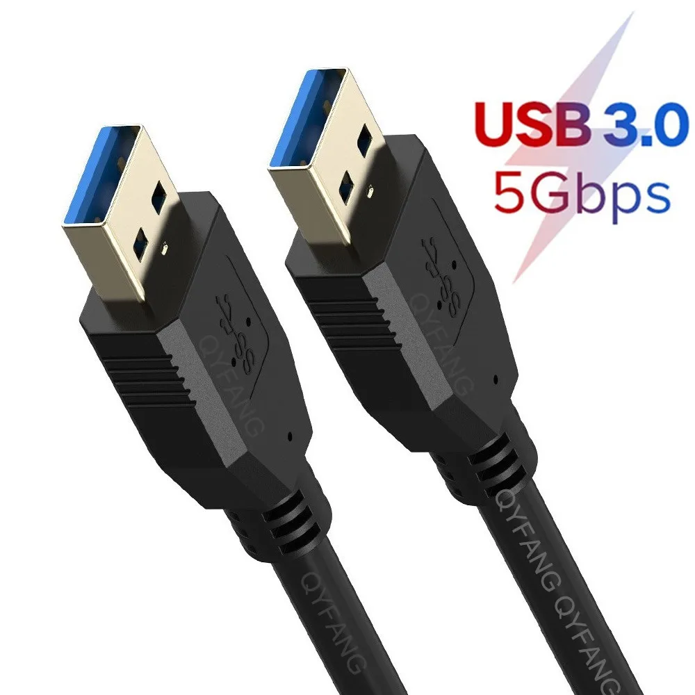 USB Male naar Male Kabel USB A naar USB Snoer USB 3.0 Kabel Double End USB Snoer 5Gbps voor Radiator Harde Schijf USB 3.0 Verlengkabel