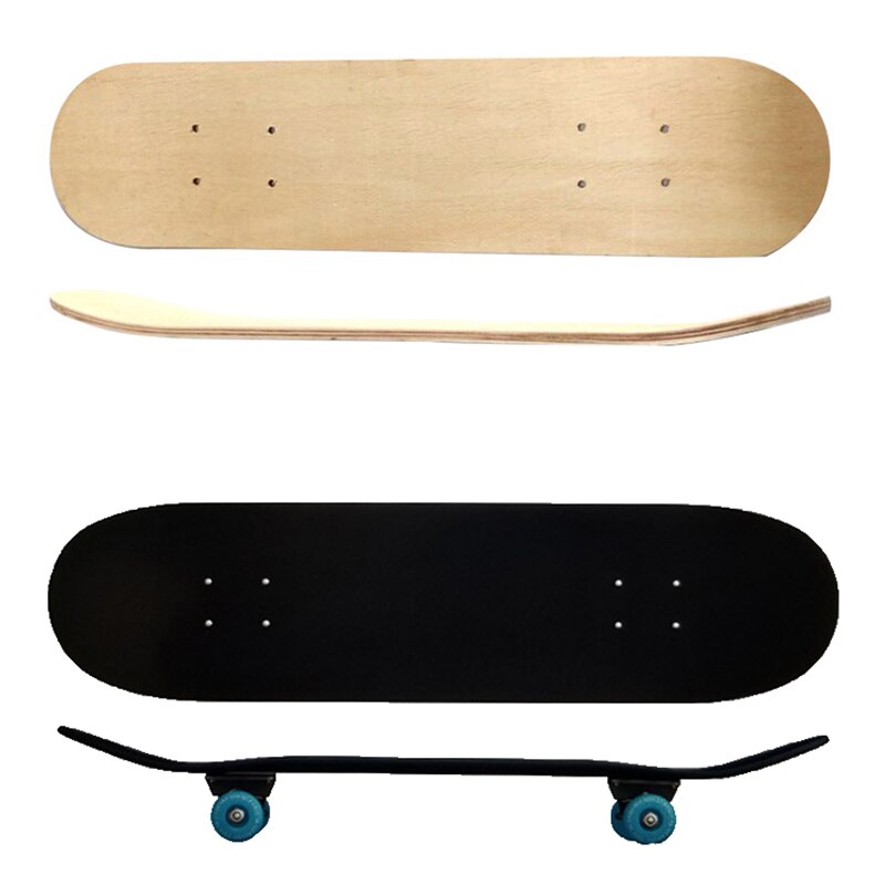 Jusenda Skateboard Wood Maple DIY Double Rocker Sk... – Vicedeal