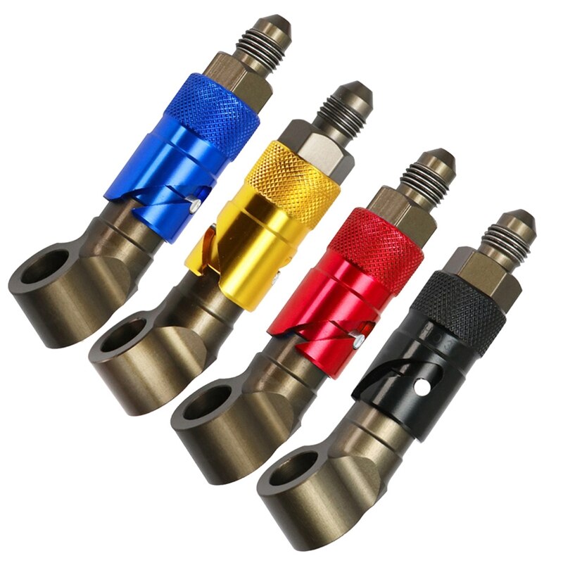AN3 Motorcycle Brake Line Hose Fluid Quick Release Connect Fitting Adapter Kit for Honda Yamaha Kawasaki Suzuki