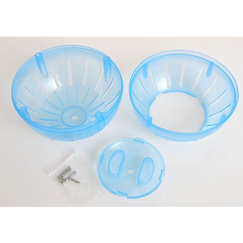 Ratón de roedores para mascotas, juguete de pelota para correr, gerbo, rata, juguetes para ejercicios, portátil, divertido, sólido, accesorio para mascotas pequeñas