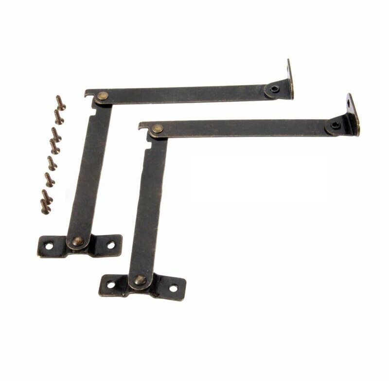 KAFENDA Deksel Ondersteuning Scharnieren, Slaapbank Spring Lifters, Bed Box deksel Holding Scharnieren voor Kastdeuren, Sofa fauteuils of bedden met Bed Boxes