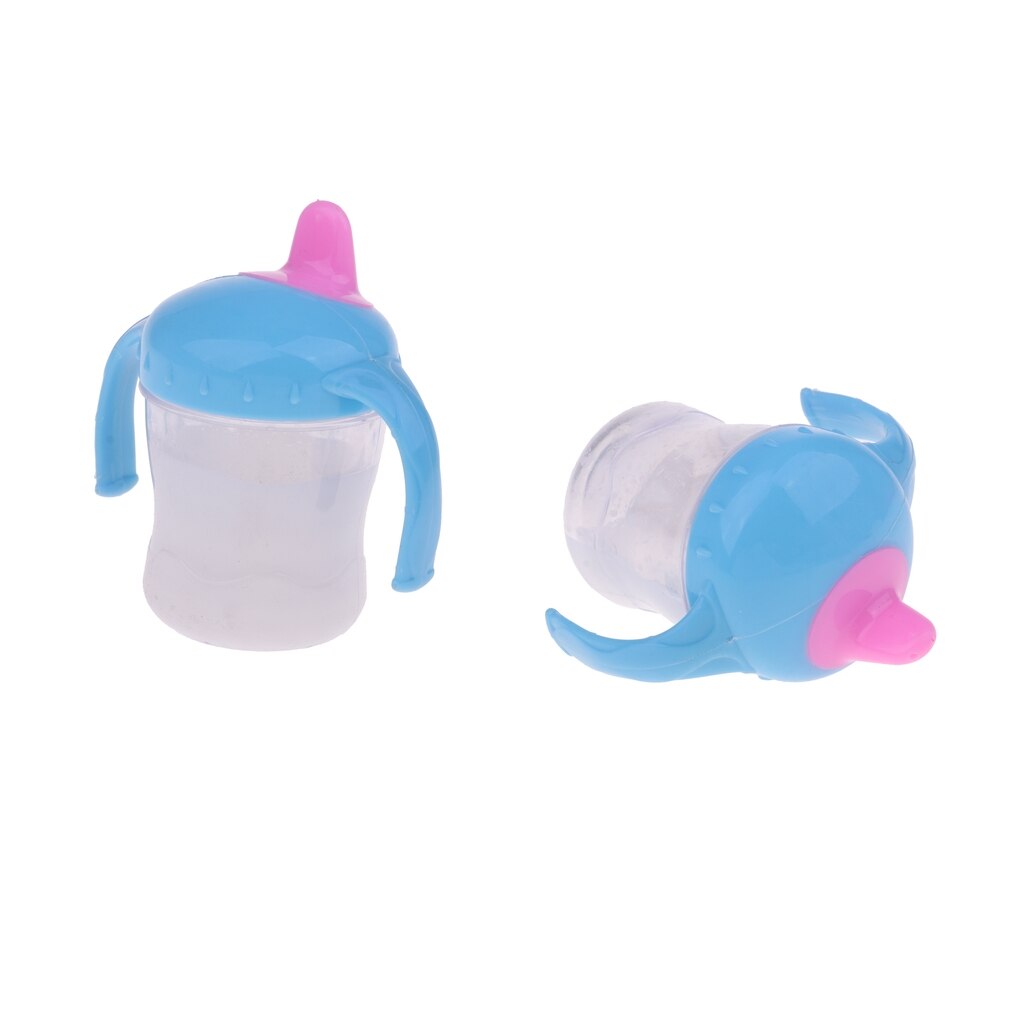 Newborn Baby Doll Accessories Magic Bottles Set, Disappearing Milk -2 Pieces