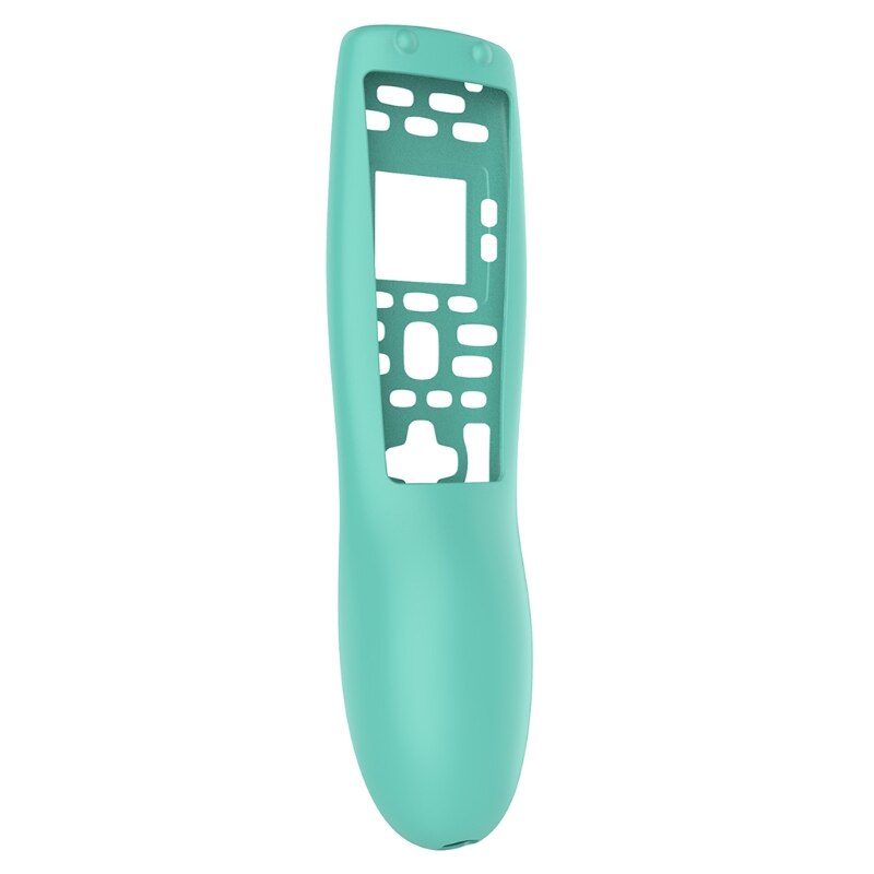 Remote Control Silicone Protector Case Cover Skin For Logitech Harmony 650 700: Green