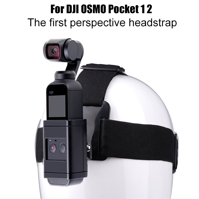 Kopfband mit fester klemmschraube und j-förmiger basis für dji osmo pocket 1 / osmo pocket 2 kameragimbal-zubehör