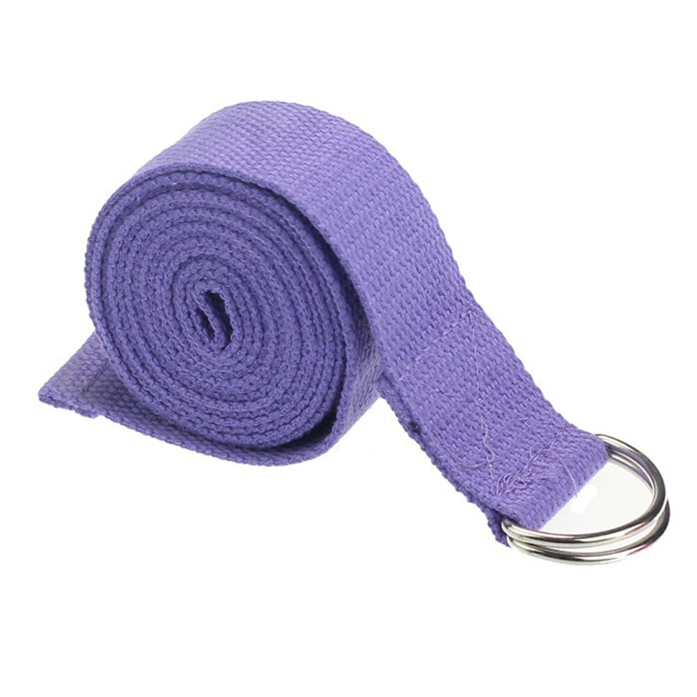 Cinta de Yoga para Pilates, colchoneta elástica para Yoga, herramientas de entrenamiento, barra flexible, accesorios para Yoga: plum