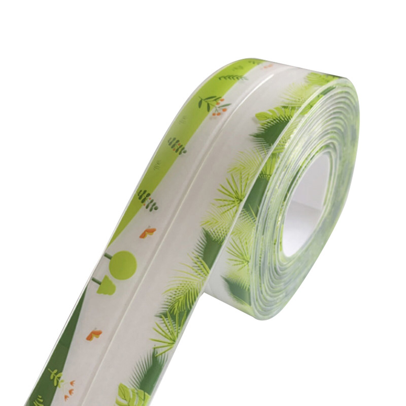 38MM Caulk Strip For Bathtub Bathroom Caulk Tape Self Adhesive PVC Waterproof Sealing Tape Edge Protector For Kitchen JA: Transparent B