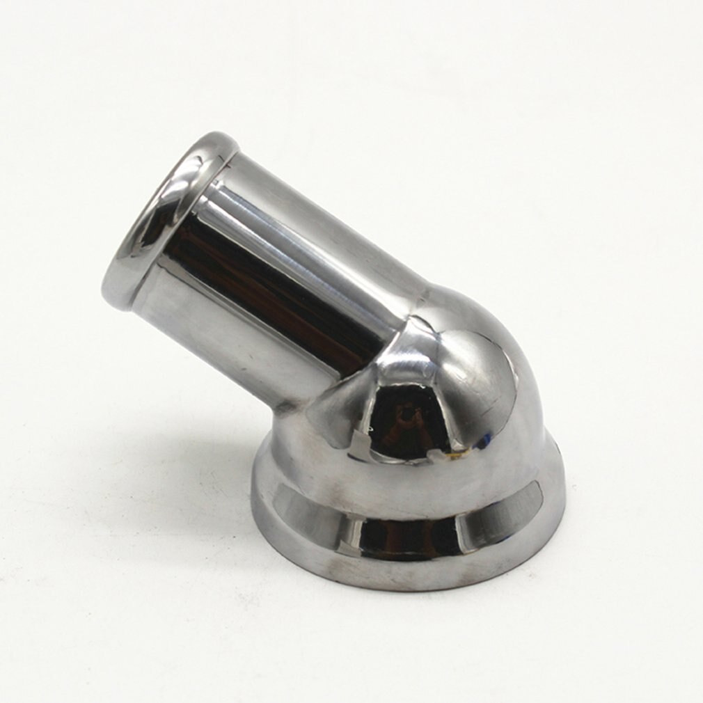 FOR Ls Polished Aluminum 45 Degree Water Neck Thermostat Housing FOR Ls1 Ls2 Ls7 Polished Chrome Water Neck Set