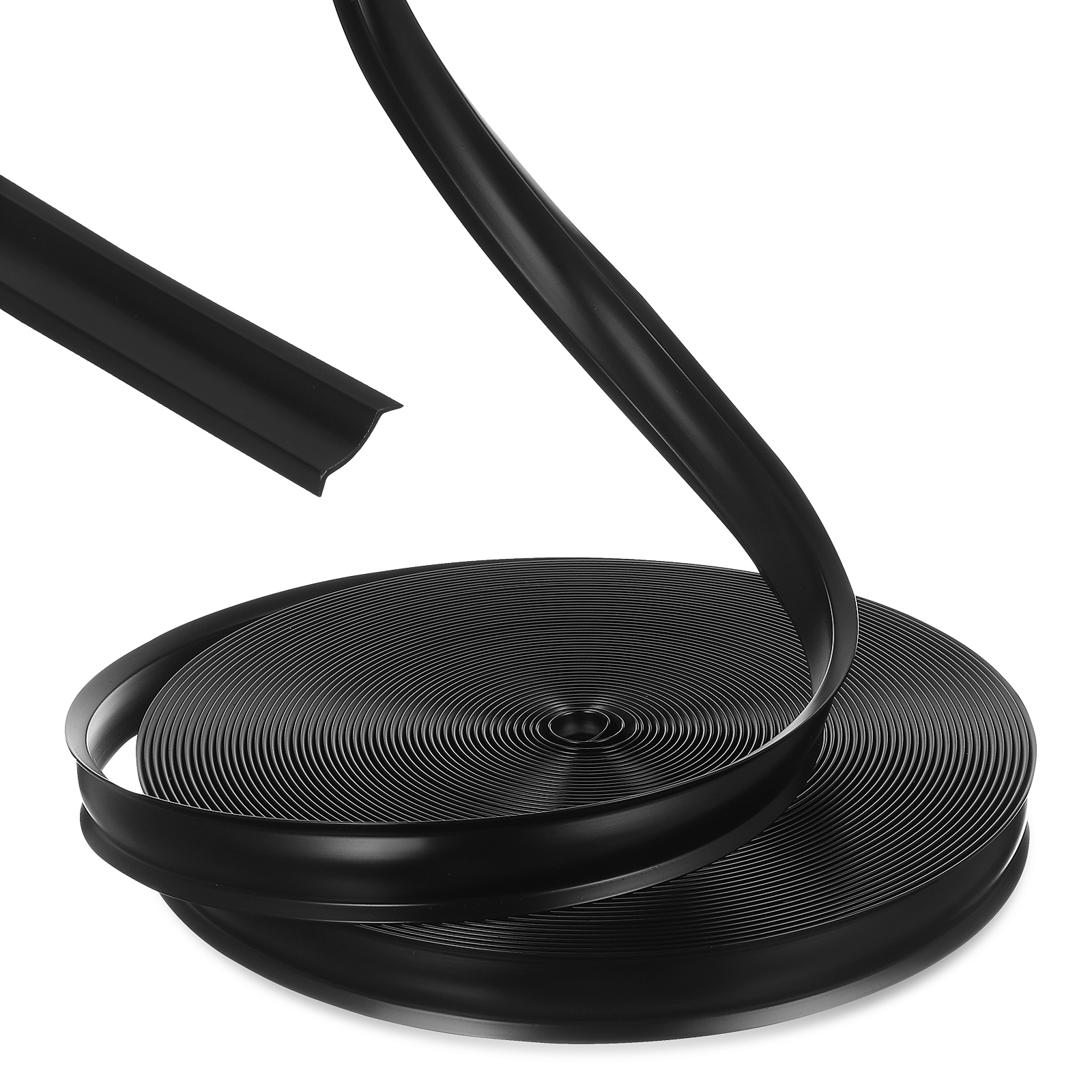 RV Trim Molding 50 Feet PVC Durable Screw Cover Camper Exterior Sealing Strip Weatherproof Automotive Trailer Insert