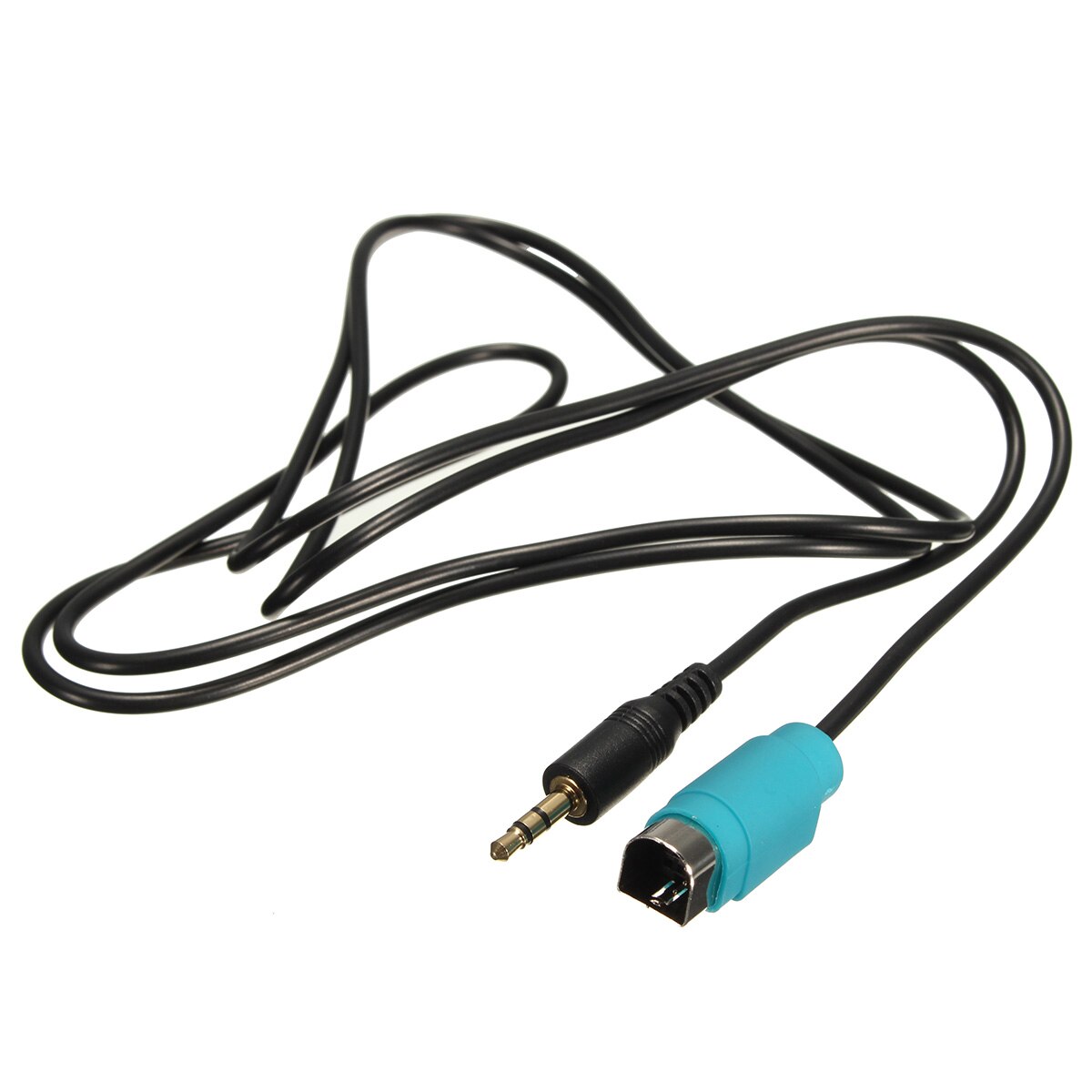 Newest For Alpine AUX 3.5mm Jack Input Converster Cable Adaptor KCE-236B For MP3