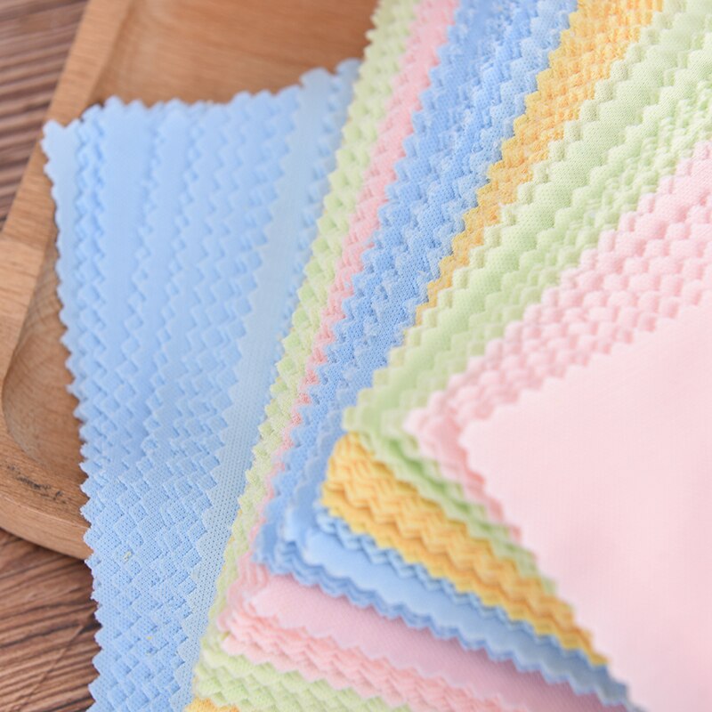 10 stk mikrofiber renseklut til telefonskjerm kamera linse briller