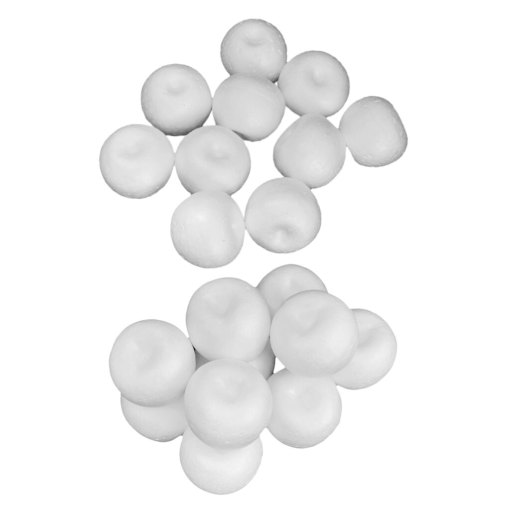 Mousse de polystyrène pour modelage de pommes de noël, 10 pièces, matériel artisanal pour bricolage